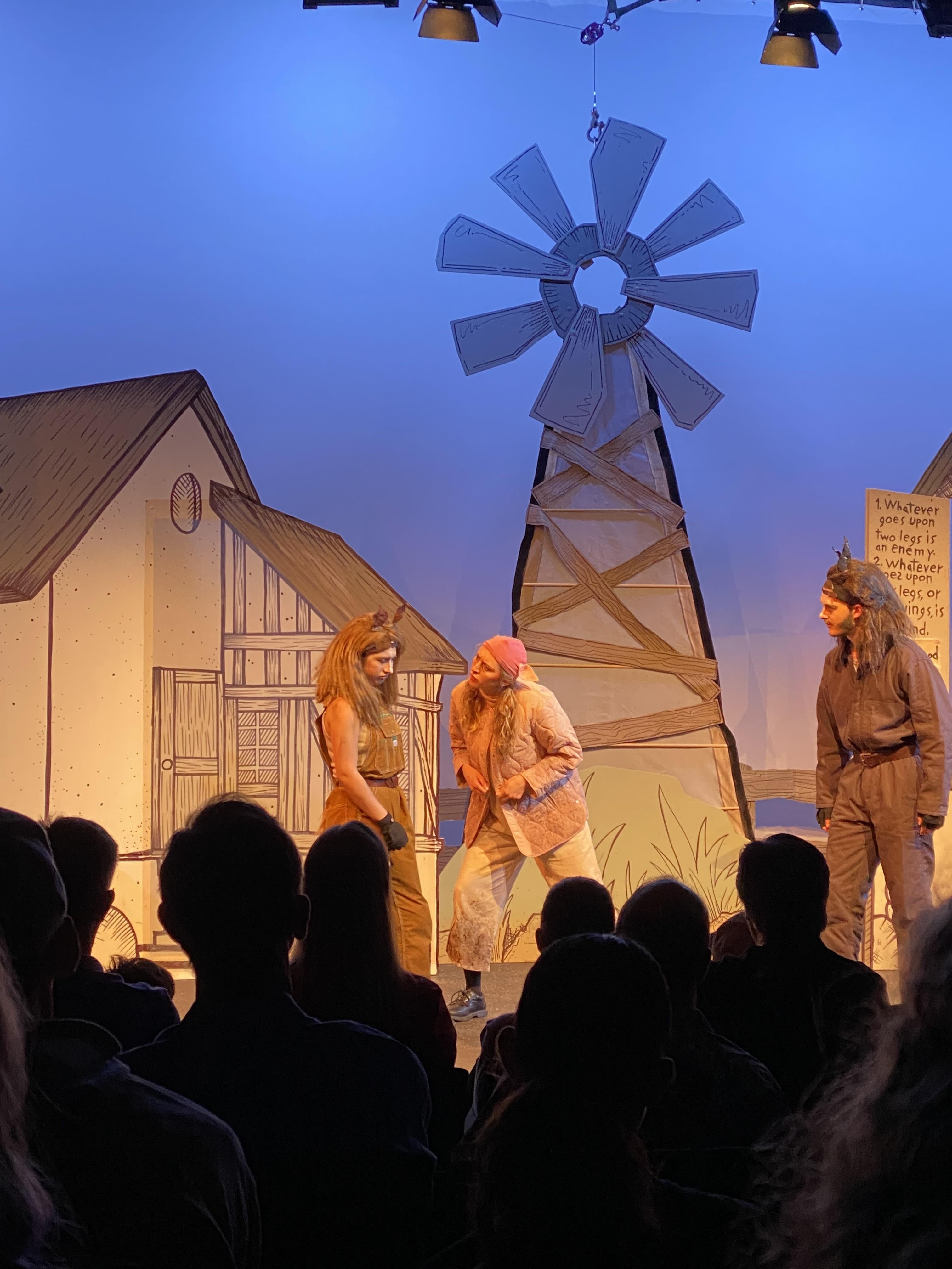 The unique characters within the show required demanding physicality from the actors involved. 